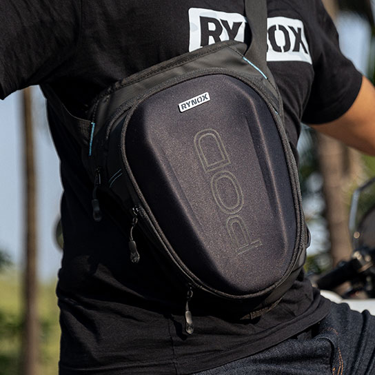 Rynox Pod Thigh Bag 5L Versatile Form Factor